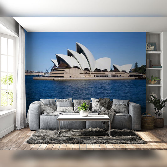 Sydney Opera House View in a Contemporary Living Space