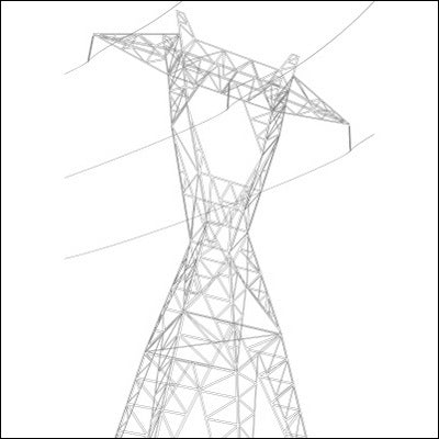 0062-High Tension Electric Pylon