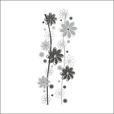 0068-Abstract floral design with stems