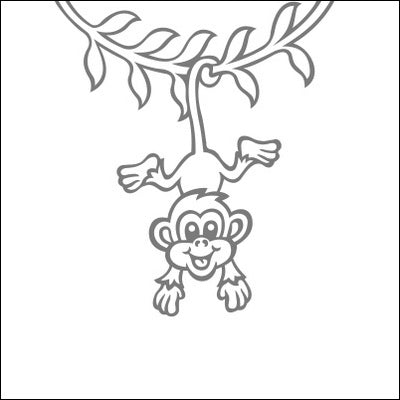 0112-Monkey on Tree