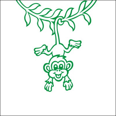 0112-Monkey on Tree