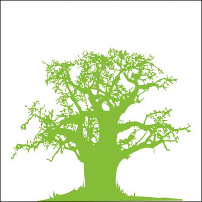 0159-Silhouette Tree  Wallpaper