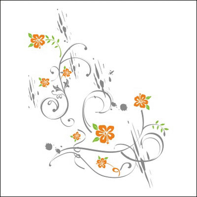 0187-Flower Print Graphics