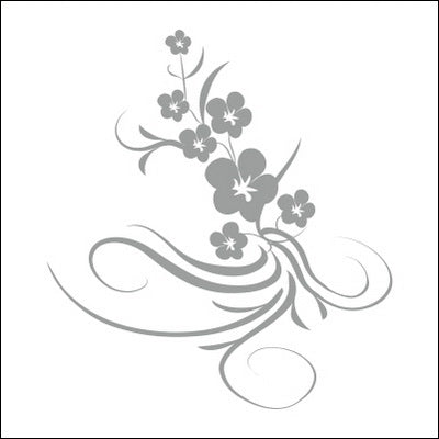 0194-Centred Flower Design