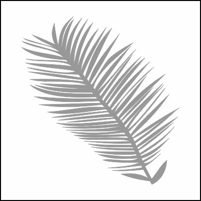 0242-Single Palm Frond