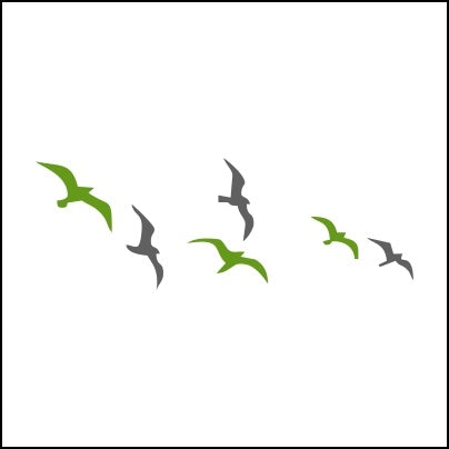 0262-Birds In Flight