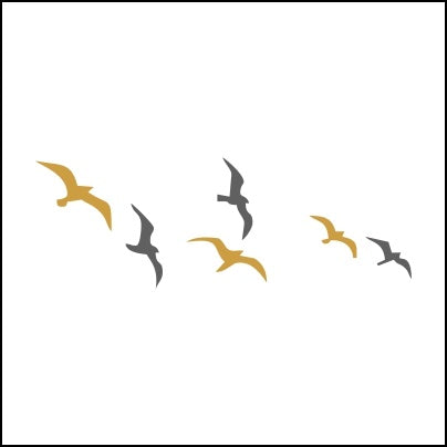 0262-Birds In Flight