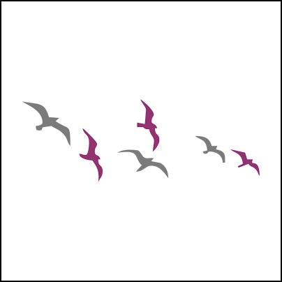 0262-Birds In Flight