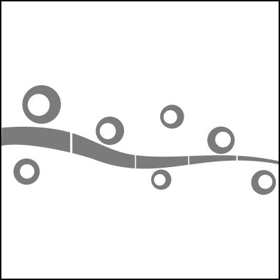 0263-Thick Curved Line And Circles