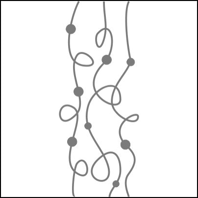 0268-Entwined Lines With Spots