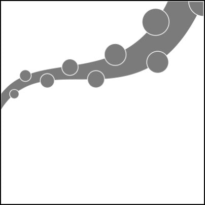 0280-Curved Thick Line With Circles