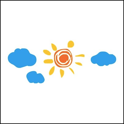 0286-Sun And Clouds Sketch