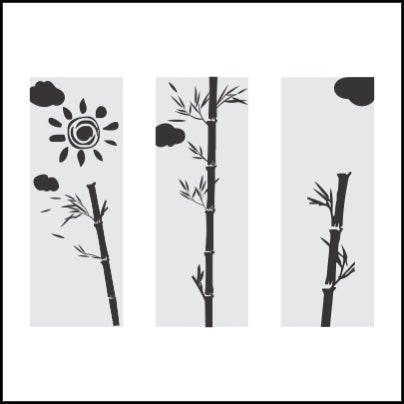 0313-Plants, Sun And Cloud Design