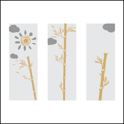 0313-Plants, Sun And Cloud Design