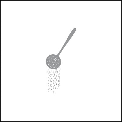 0323-Pasta Strainer