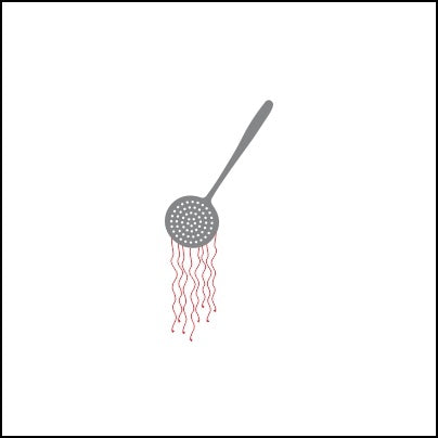 0323-Pasta Strainer