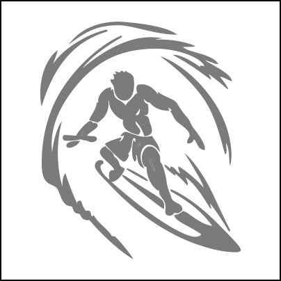 0539-Man Surf Boarding