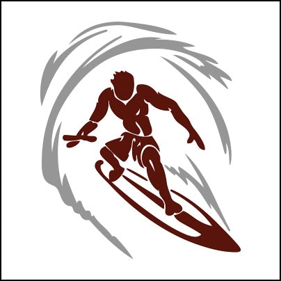 0539-Man Surf Boarding