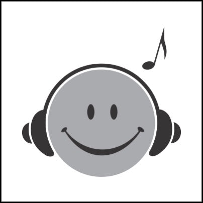 0544-Smiley With Headphones