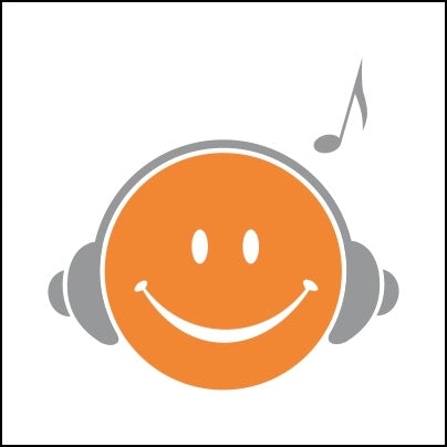 0544-Smiley With Headphones