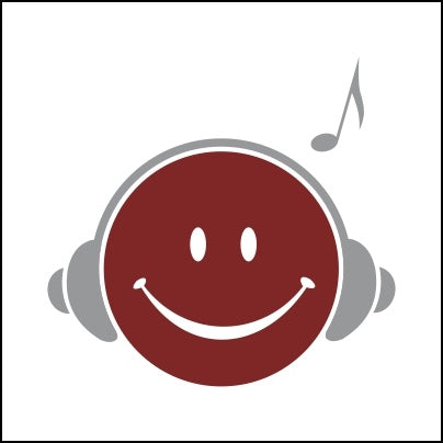 0544-Smiley With Headphones