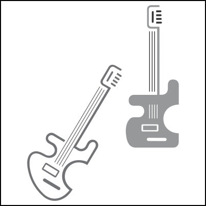 0545-Guitars Drawing