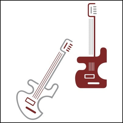 0545-Guitars Drawing