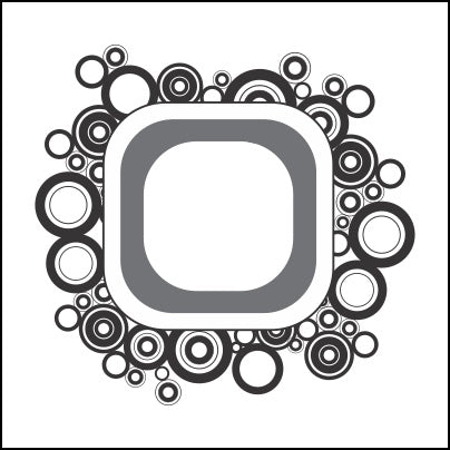 0624-Squircle Atop Background Of Circles