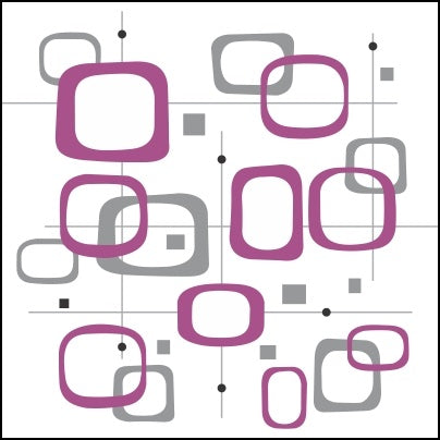 0636-Different Sized Squircles And Squares Pattern