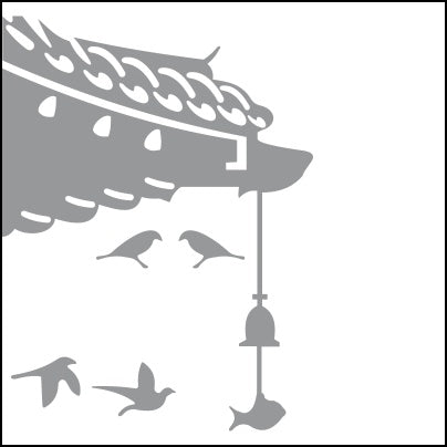 0643-Chained Roof And Birds