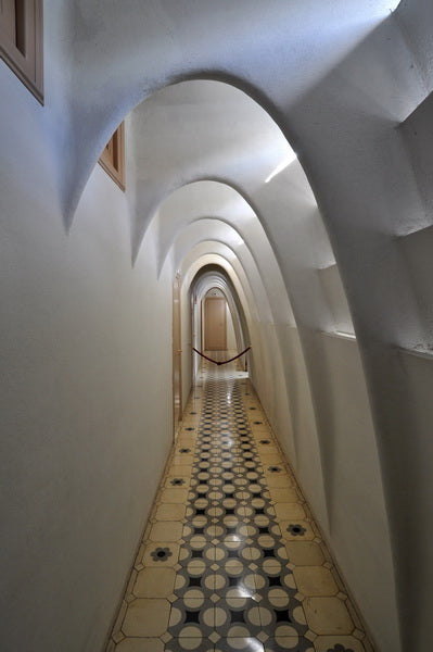 Curved Corridor Elegance