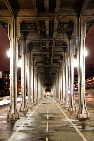 Under the Bridge at Night