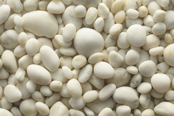 Pure White Pebbles