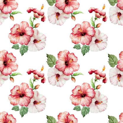 Tropical Hibiscus Pattern