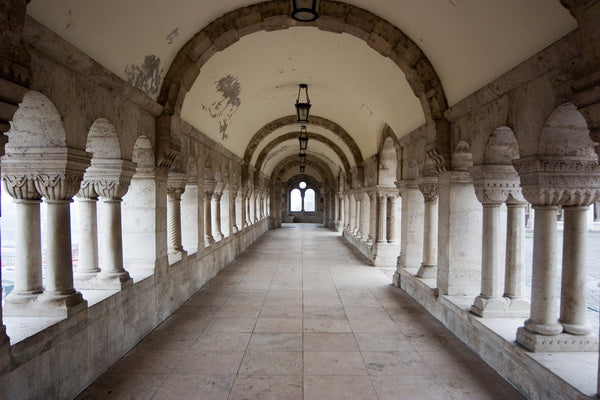 Medieval Stone Corridor