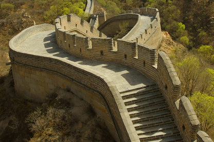 Majestic Curves of the Great Wall