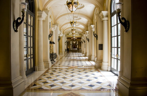 Opulent Hallway Elegance