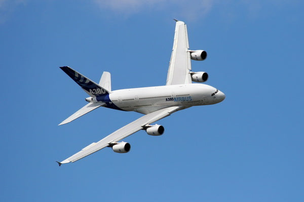 Airbus A380 in Flight