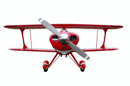 Classic Red Biplane