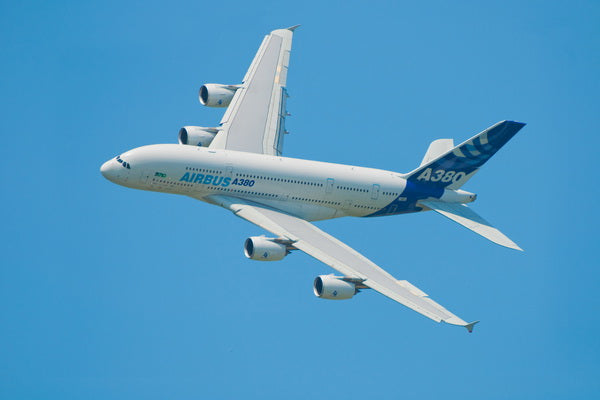 Airbus A380 in Flight