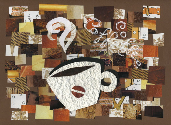 Coffee Collage Art