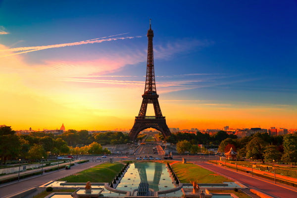 Eiffel Tower at Sunset