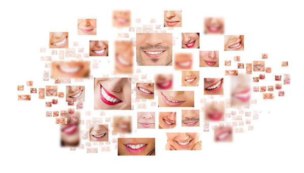 Collage of Smiling Faces