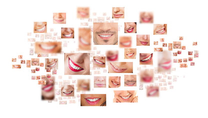 Collage of Smiling Faces