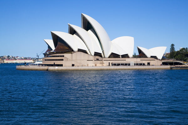 Sydney Opera House Overlooking the Harbor