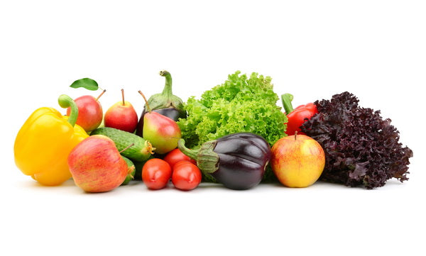 Fresh Assortment of Fruits and Vegetables