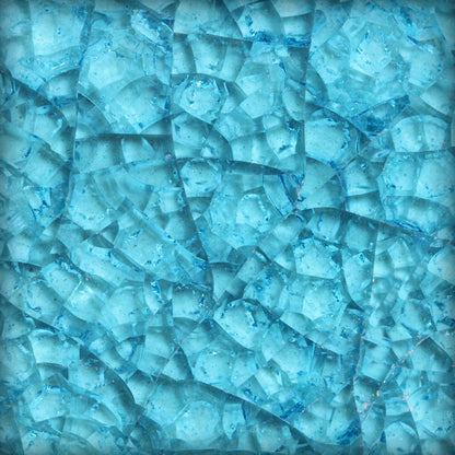 Abstract Blue Crystal Texture