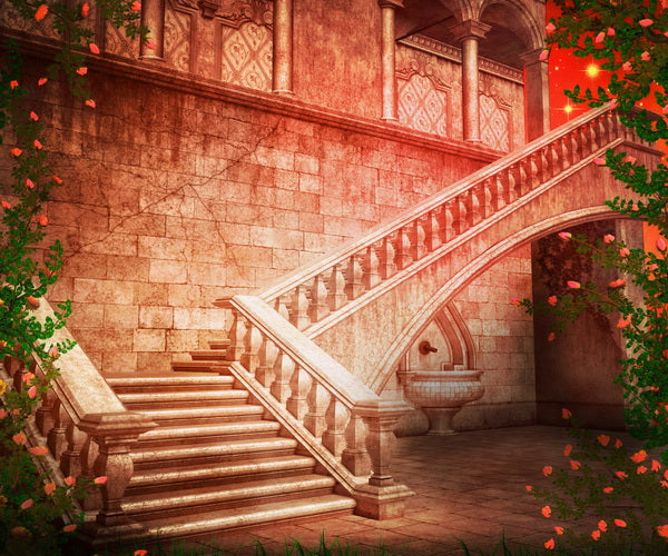 Enchanted Courtyard Staircase