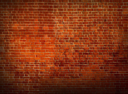 Aged Red Brick Wall