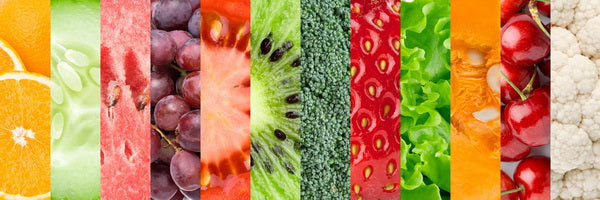 Vibrant Array of Fruits and Vegetables